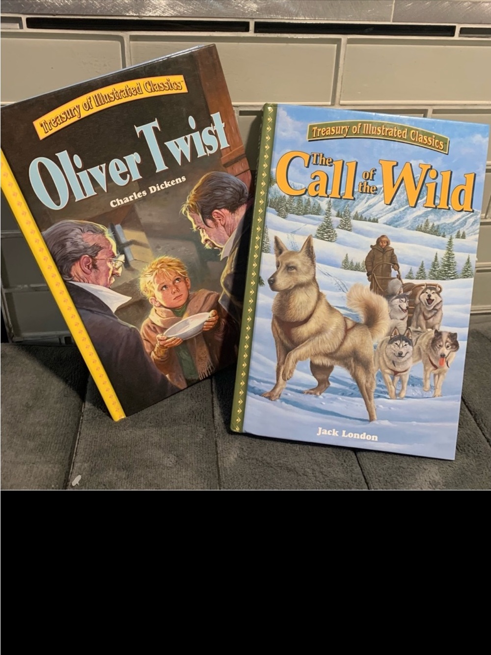 Illustrated classics set of 2 oliver twist